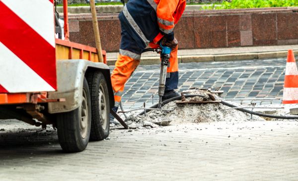 Concrete Driveway Demolition in Lima